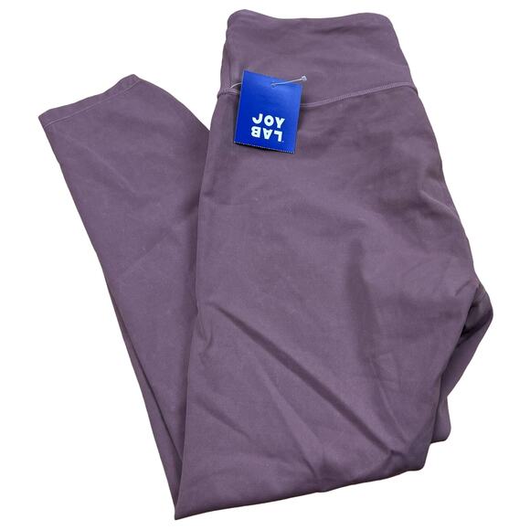 JoyLab Women's High-Rise Criss Cross Waistband Mocha Leggings - XL - NWT - Picture 1 of 7